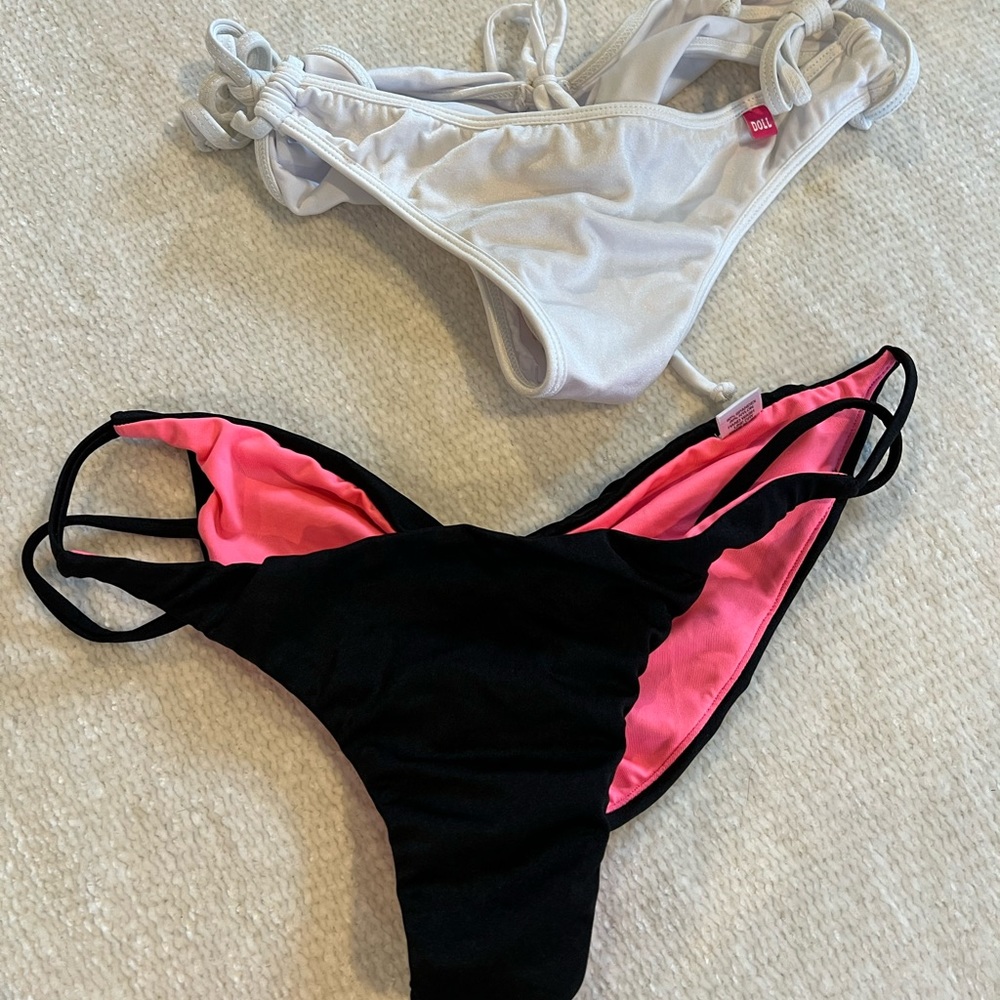 Chynna Doll Bundle Malibu String Scrunch Bikini Bottoms